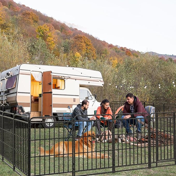 Heavy Duty Dog Playpen: 24 Steel Panels 40" Height, Square Steel Pipe - Image 6