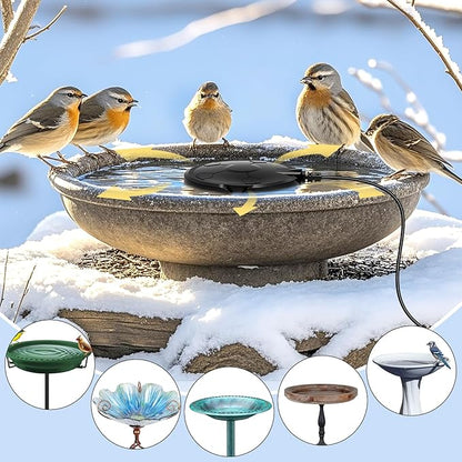 Bird Bath Heater for Outdoors in Winter, 120W Birdbath Heaters for Outdoor Bird - Image 6