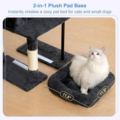 Heybly Cat Tree, 45.3-Inch Cat Tower - Image 6