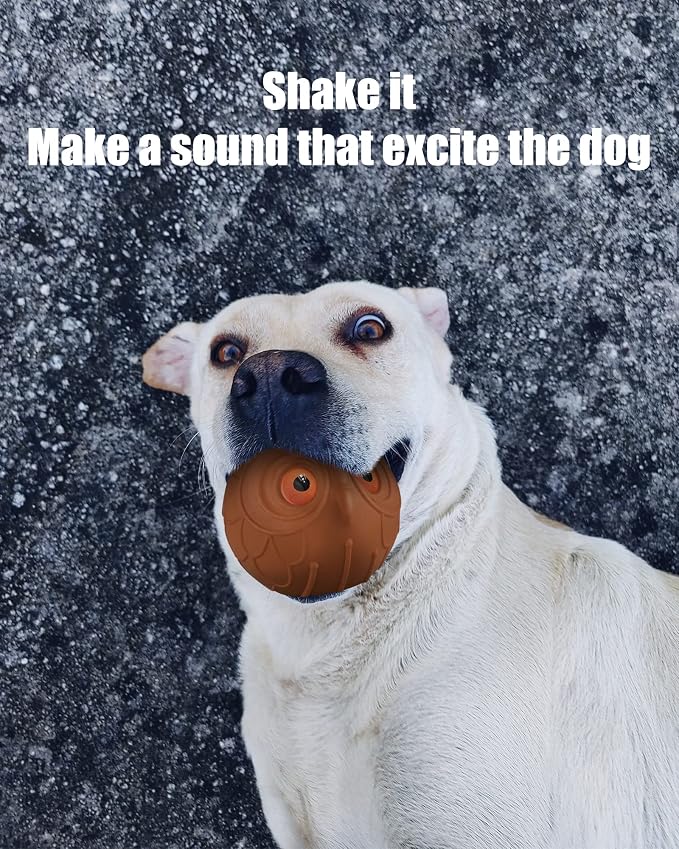 Mewlmart Giggle Ball for Dogs Owl Toys for Aggressive Chewers Dog Ball Toy for - Image 3
