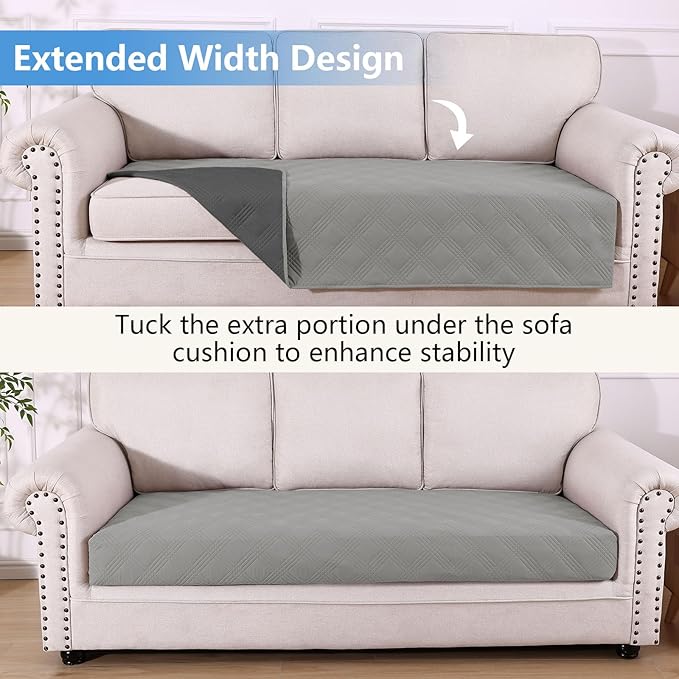 hyha Waterproof Dog Blanket, Reversible Pet Bed Blanket, Soft Sofa Couch Cover - Image 2