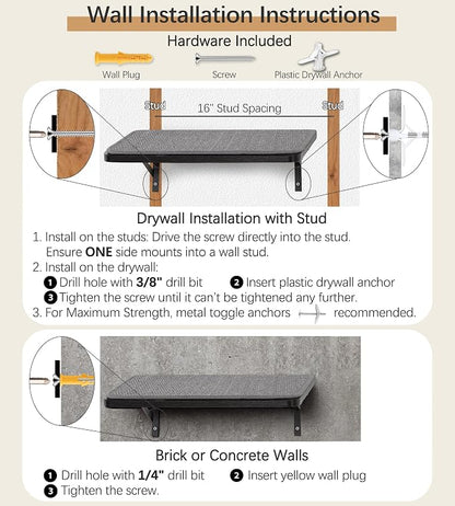 Cat Wall Shelves Set of 2, Wall-Mounted Space-Saving Climbing Shelf, Window - Image 7