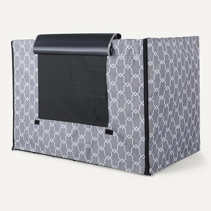 Amazon Basics Dog Cage Cover for 48-inch Wire Crates, Heavy-Duty - Image 4