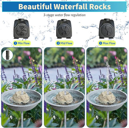 SAC SMARTEN ARTS Fountain for Bird Baths for Bird Bath Fountain - Image 6