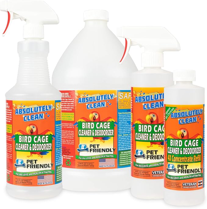 Absolutely Clean Amazing Bird Cage Cleaner and Deodorizer - Image 7
