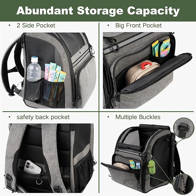 Premium Dog & Cat Carrier Backpack - Image 5