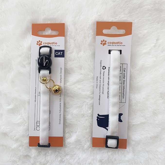 Safety Quick Release Cat Collars, Double Velvet - Image 2