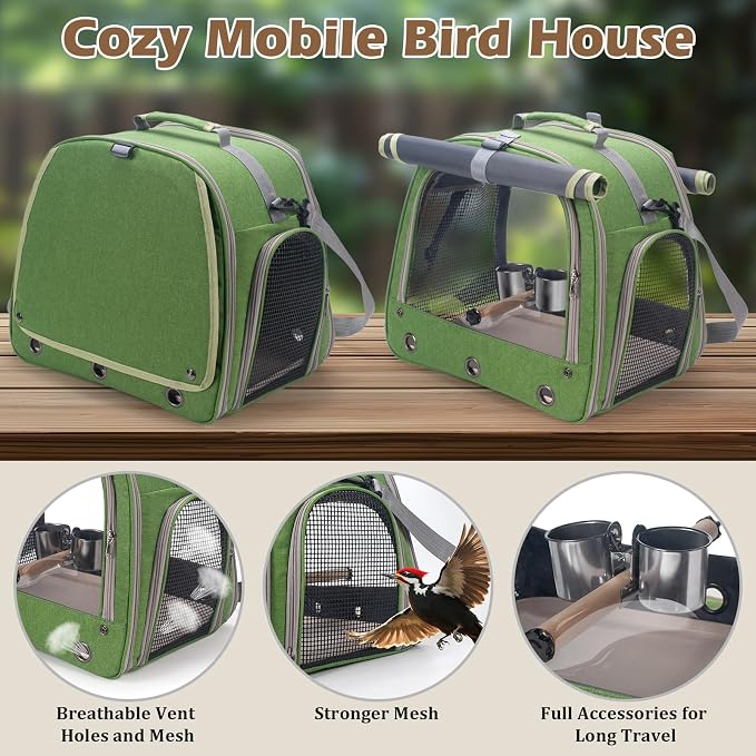 Bird Carrier Parrot Travel Cage - Image 5