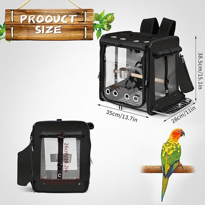 Suertree Bird Carrier with Seat Belt - Image 6