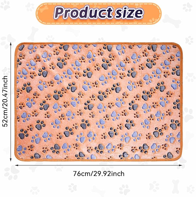 Tatuo 4 Pcs Dog Blanket for Pet Cat Blankets Indoor Puppy Teething Stuff Toys - Image 3