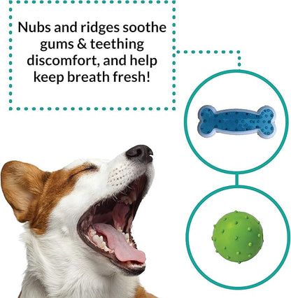rocket & rex Dog Chew Toy Set for Small to Medium Breeds, Includes All Natural - Image 9