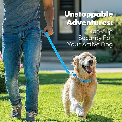 4.2FT Dog Collar and Leash Set, PVC Waterproof Adjustable Odor Proof Pet - Image 6