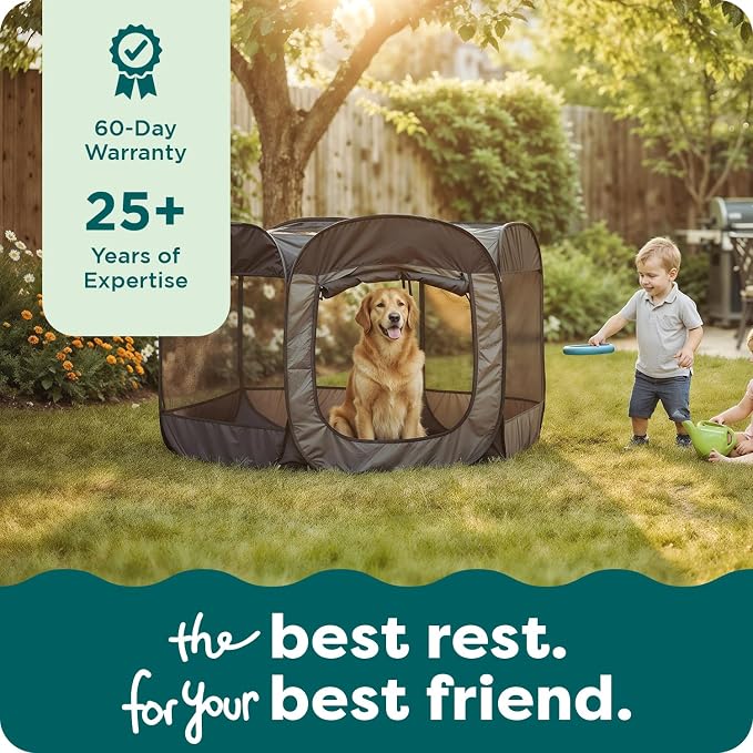 FurHaven Portable Pet Playpen for Dogs & Cats, Foldable Kitten Playpen - Image 9