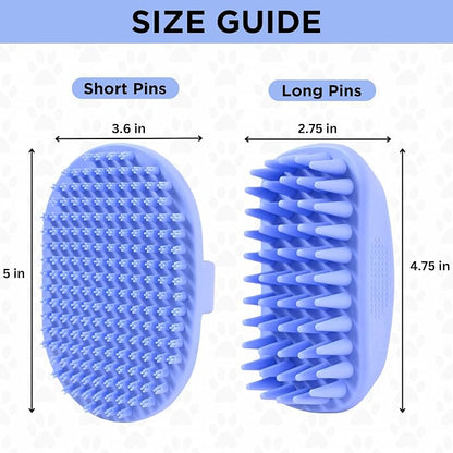 Dog Grooming Bath Brush, Pet Rubber Brush - Image 6