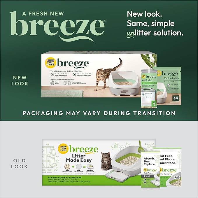 Purina Tidy Cats Litter Box System, BREEZE System Starter Kit Litter Box - Image 2