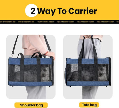 Cat Carrier Airline Approved, Soft-Sided Dog Carrier - Image 6