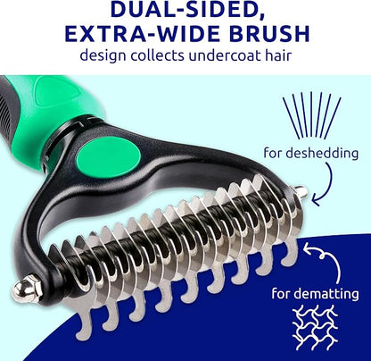 Pat Your Pet Deshedding Dog Brush - Image 4