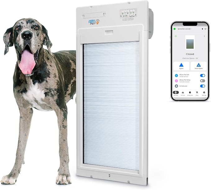 Power Pet Automatic ROLL UP Door by High Tech Pet Brand by HighTechPet