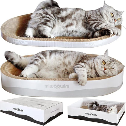 3PCS 23.6 Inch Extra Large Cat Scratcher Bed, Big Cats Box - Image 7
