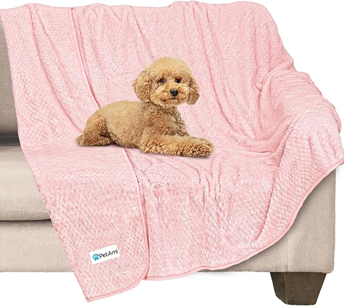 PetAmi Waterproof Dog Blanket, Leakproof Puppy Blanket by PetAmi