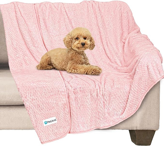 PetAmi Waterproof Dog Blanket, Leakproof Puppy Blanket by PetAmi