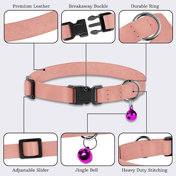 Breakaway Cat Collar with Bell - Image 5