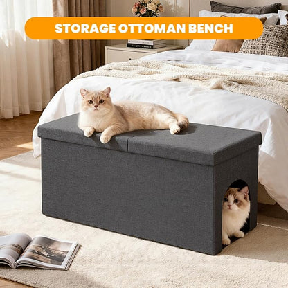 3-in-1 Cat Litter Box Enclosure - Image 4