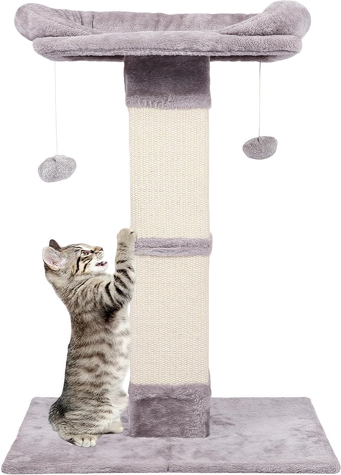 34" Tall Cat Scratching Post by Runske
