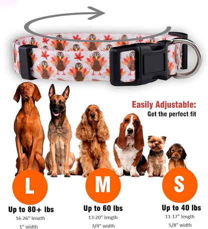 Native Pup Thanksgiving Dog Collar- Fall Collars - Image 3