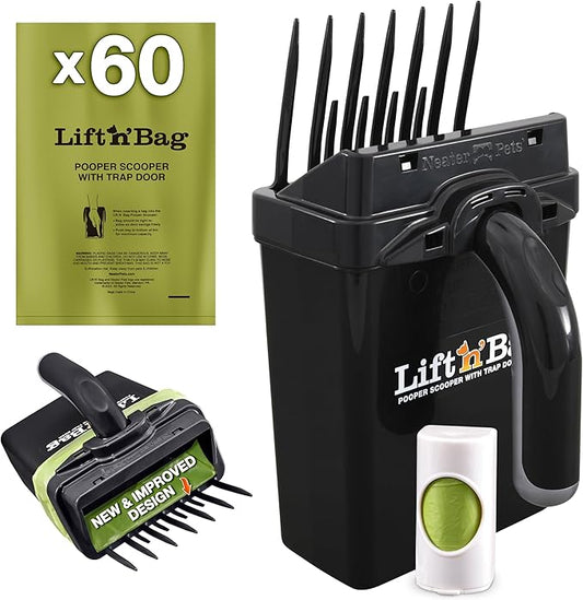 Neater Pet Brands Lift N’ Bag 2.0 Dog Pooper Scooper by NeaterPetBrands