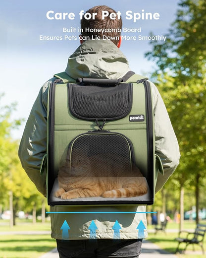 Pecute Expandable Cat Backpack Carrier, Backpack - Image 8