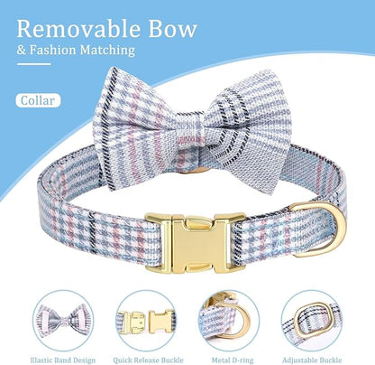 Beirui Cute Extra Small Dog Harness Collar and Leash Set - Image 6