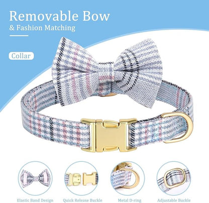 Beirui Cute Extra Small Dog Harness Collar and Leash Set - Image 6