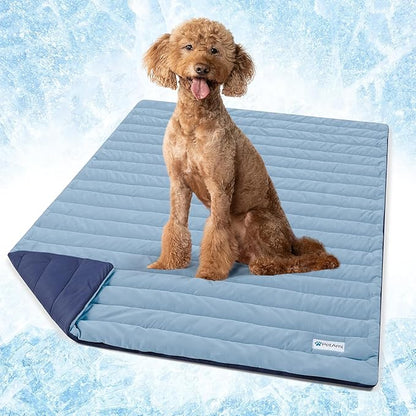 PetAmi Cooling Mat for Dog, Premium Pet Cooling Blanket for Crate Kennel by PetAmi