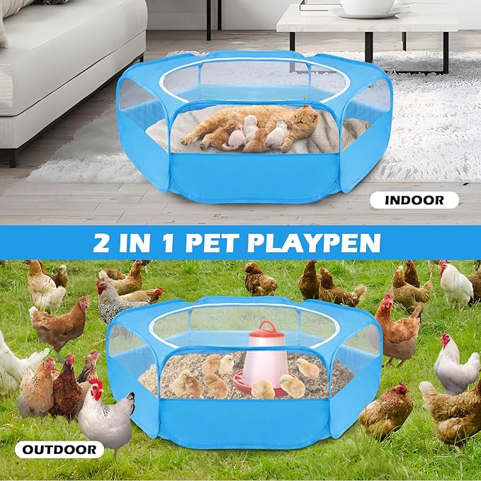 UWE Small Animal Playpen, Chicken Brooder Box - Image 4