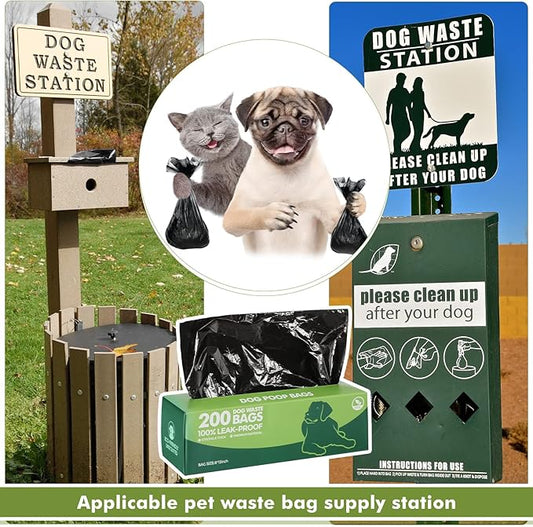Sherr 20 Boxed Rolls 4000 Counts Dog Poop Bags Bulk Leak Proof Dog Waste Bags - Image 2