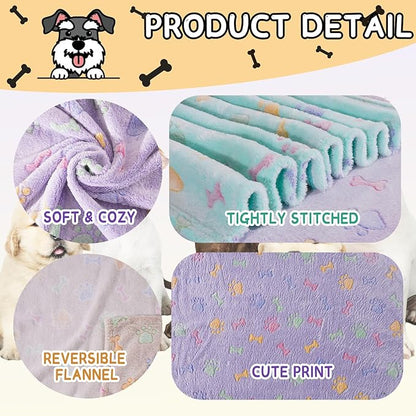 Rezutan Dog Blankets Throw 3 Pack - Image 2