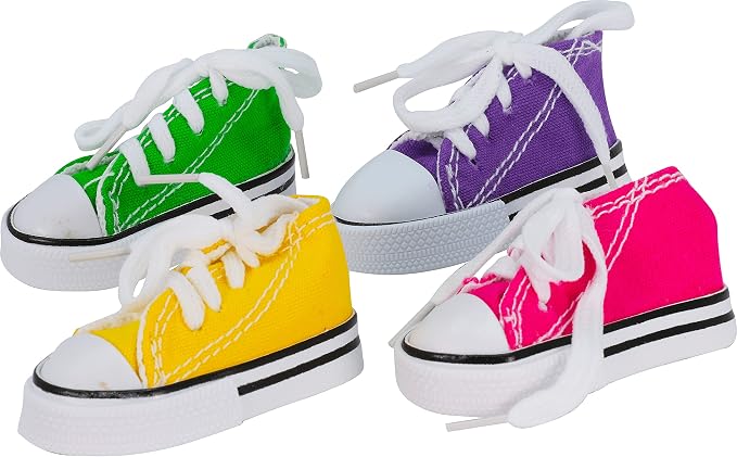 Bonka Bird Toys 24 Mini Sneakers Foot Beak Chew Throw Parrot Parakeet Quaker - Image 4