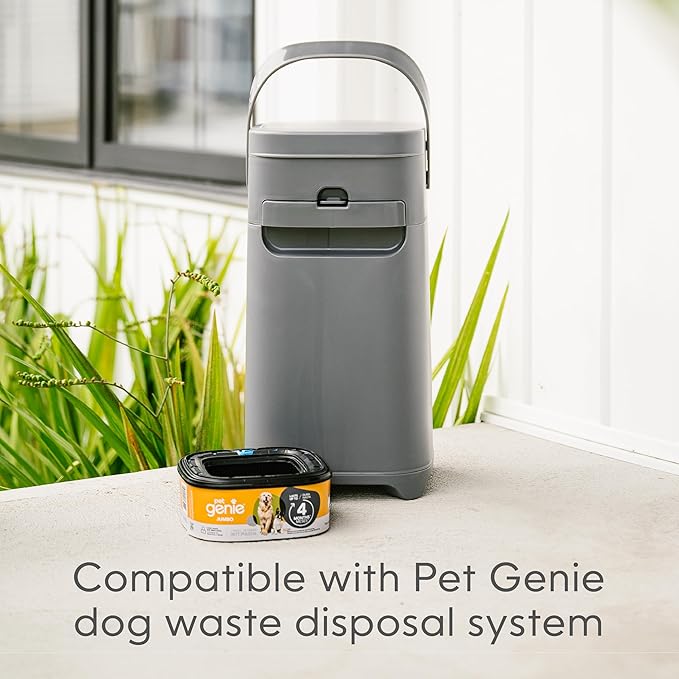 Pet Genie Refill Bags | Jumbo 2-Pack, 56 Total ft | Up to 8 Months of Supply in - Image 4