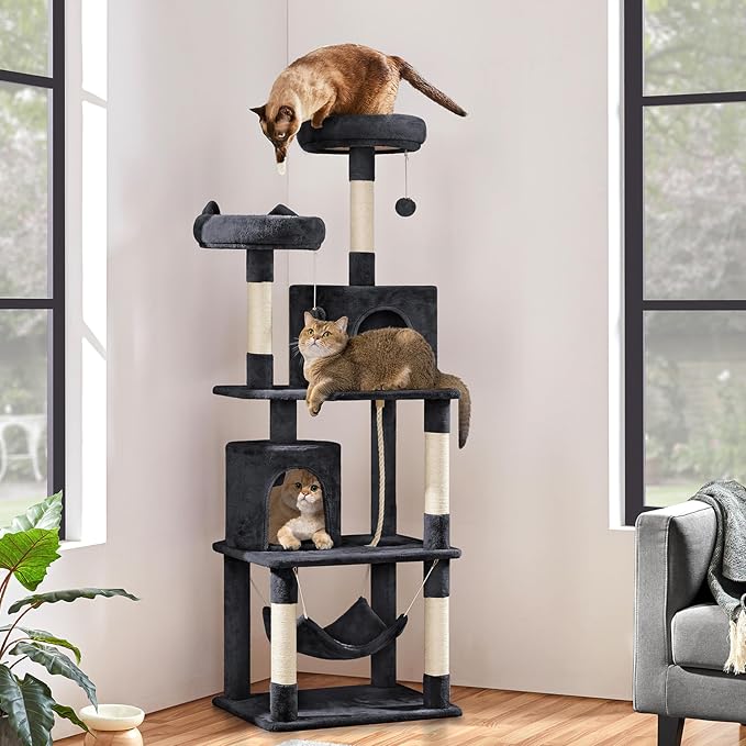 Yaheetech Cat Tree, 70.5in Climbing Tower - Image 2
