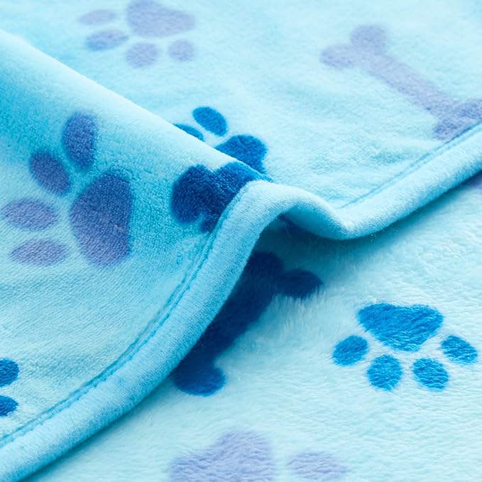 Allisandro Luxurious Dog Blanket, 350 GSM Super Fuzzy Microplush Fleece Pet - Image 4