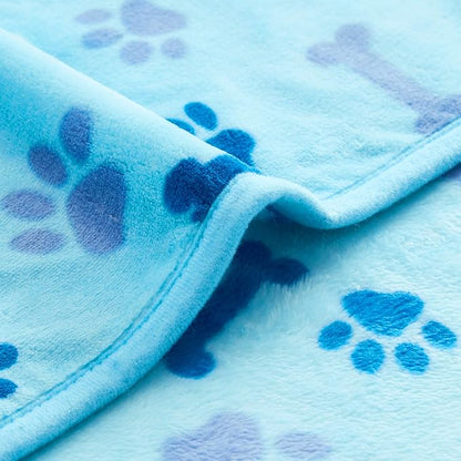 Allisandro Luxurious Dog Blanket, 350 GSM Super Fuzzy Microplush Fleece Pet - Image 3
