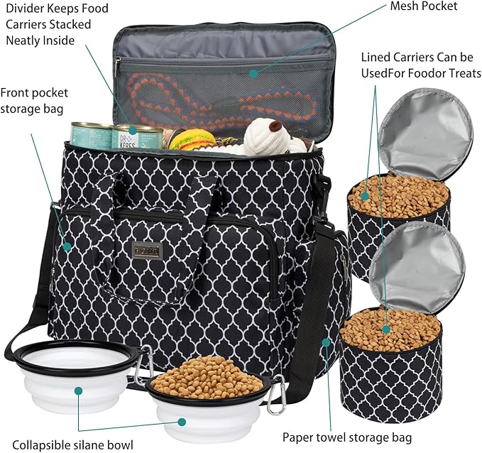 BAGLHER Dog Travel Bag, Pet Travel Bag, - Image 5