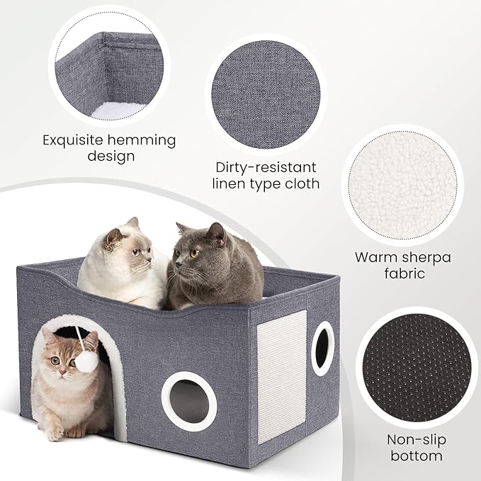 Heeyoo Cat House for Indoor Cats - Image 4