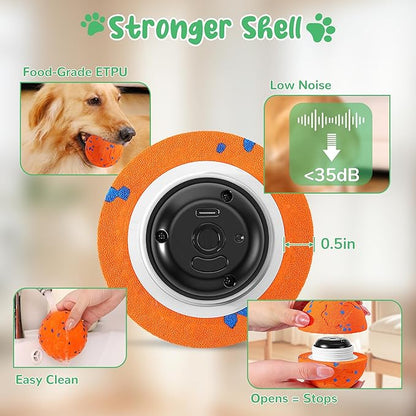 Smart Interactive Dog Toys, Vibrating Dog Ball, Electric Dog Chew Toys - Image 6