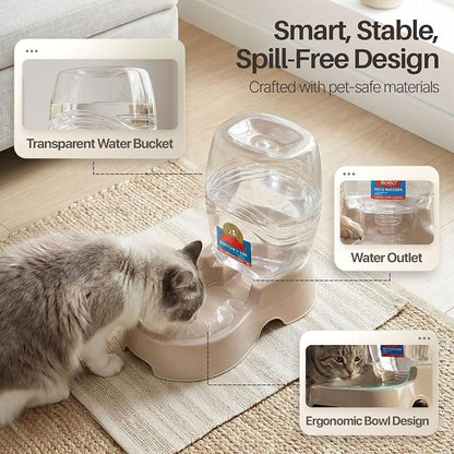 Flexzion Automatic Gravity Pet Waterer - Image 6