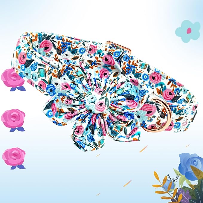 Lionheart Glory Floral Dog Collar - Image 4