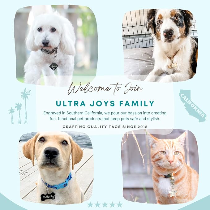 Ultra Joys Dog Tags Personalized - Image 9