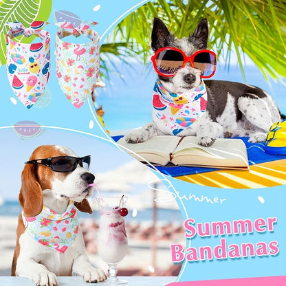 Sweetude 100 Pieces Dog Bandanas Bulk, Bandanas - Image 7