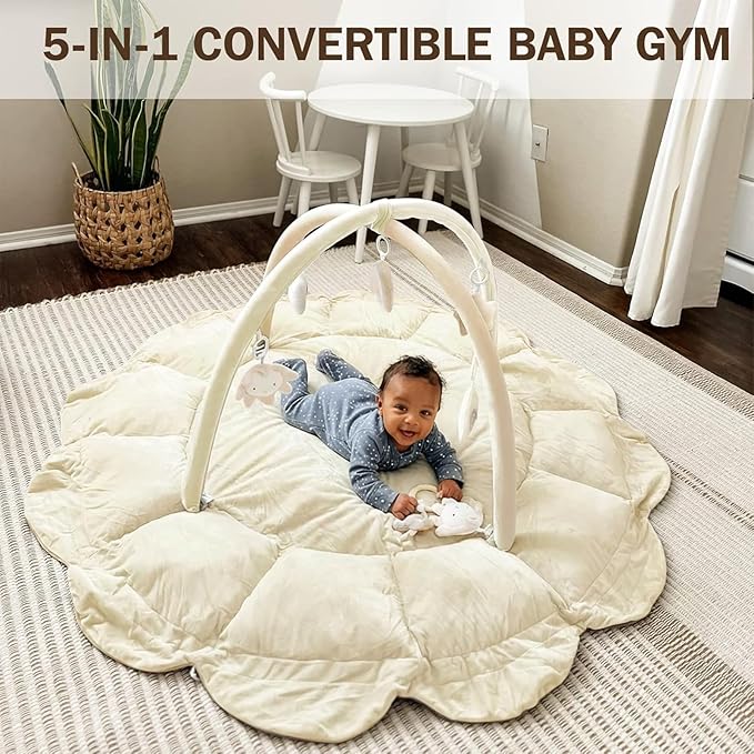 Little Dove 5-in-1 Convertible Baby Play Gym - Image 5